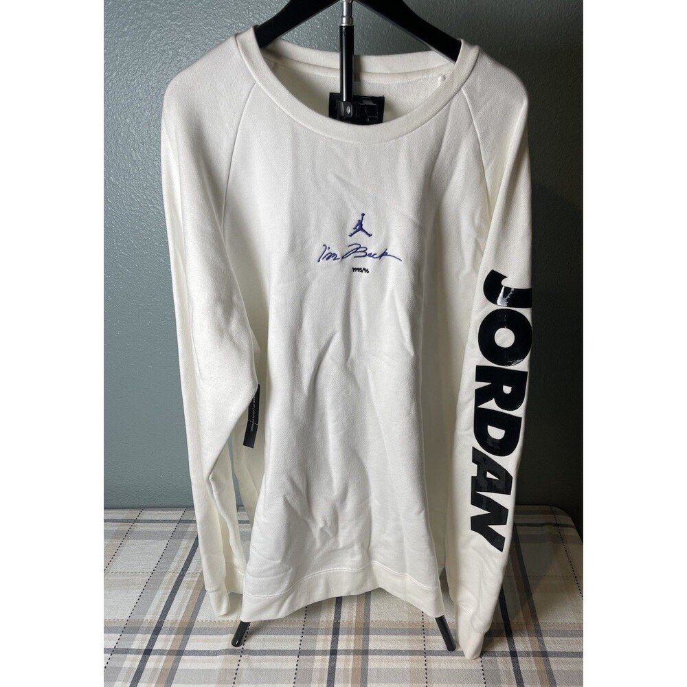 Nike Air Jordan - Mens XL Crewneck Sweatshirt I'm Back 1995/96 Comeback NOS